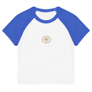 Women’s micro rib raglan baby tee